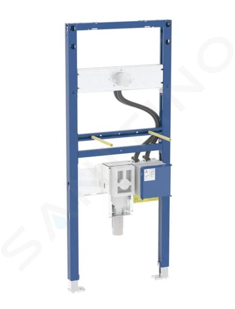 Geberit Duofix - Element de montare pentru lavoar, 130 cm, pentru baterie montată pe perete cu cutie funcțională și sifon anti-miros încastrat 111.561.00.2