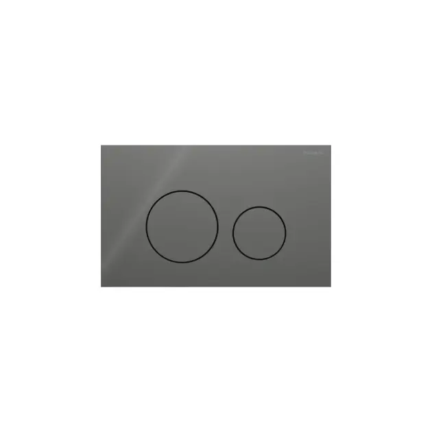 Geberit Sigma40 - WC-Betätigungsplatte, Glas/Lava 115.628.JK.1