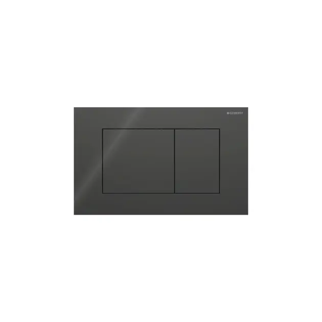 Geberit Sigma40 - WC-Betätigungsplatte, Glas/schwarz 115.629.SJ.1