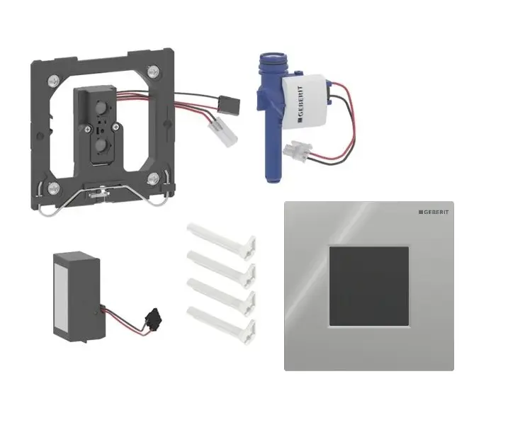 Levně Geberit - Elektronické ovládání splachování pisoárů typ 01, síťové napájení, Bluetooth, chrom 116.093.21.1