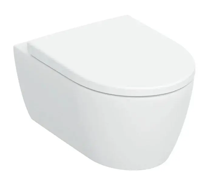 Geberit iCon - Hangend toilet met SoftClose zitting, TurboFlush, Rimfree, wit 503.046.00.1