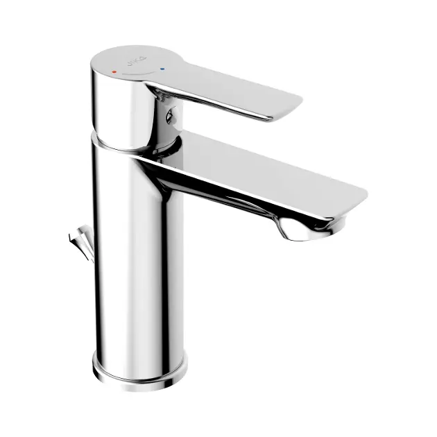 Jika Ponta Style - Mješalica za umivaonik, s odvodom, Cold Start, krom H3112H10041111