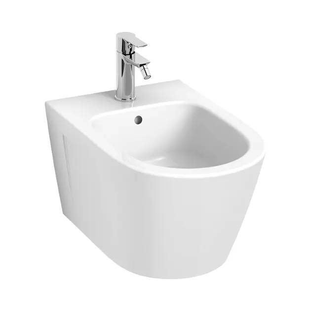 Jika Cubito Style - Zidno montirani bide, s prelijevanjem, otvorom za slavinu, bijeli H8304200003021