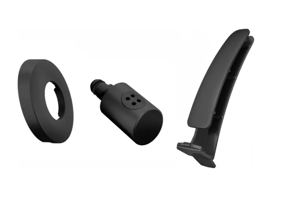 Laufen Cleanet Riva - Sprchovacia dýza pre elektronický bidet, čierna H8916920200001