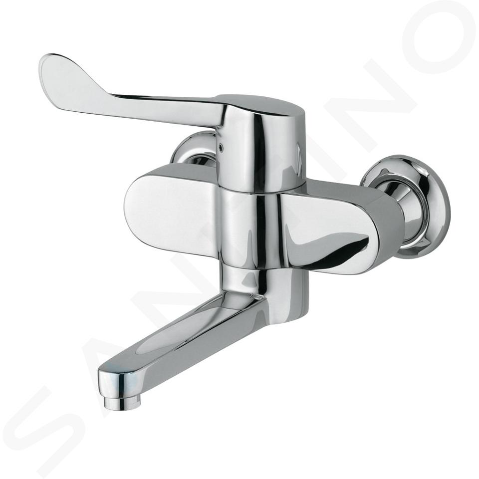 Kludi Medi Care - Grifo de lavabo con caño giratorio, cromo 349210524