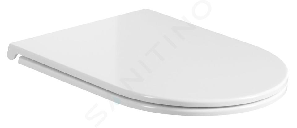Sapho Avis - Toiletzitting, SoftClose, Slim, EasyTake, wit PCS106