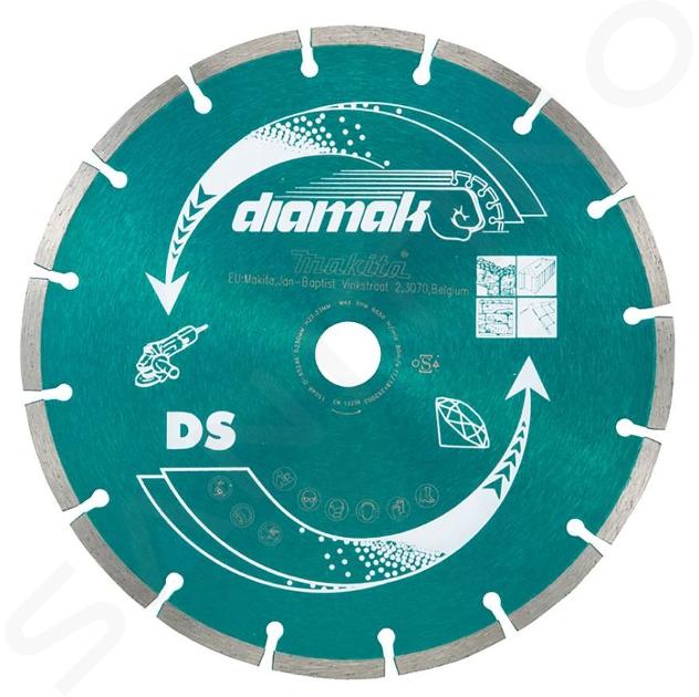 Makita - Diamantový rezný kotúč na betón 230x22,23 mm D-80117