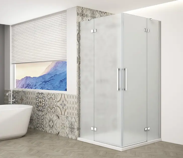 Levně Gelco Trinity - Sprchový kout 80x80 cm, matné sklo/chrom GT2280-80M-CH