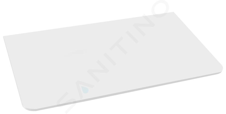 Sapho Kerala - Deska pod umyvadlo, 102x49 cm, matná bílá KR100-0101