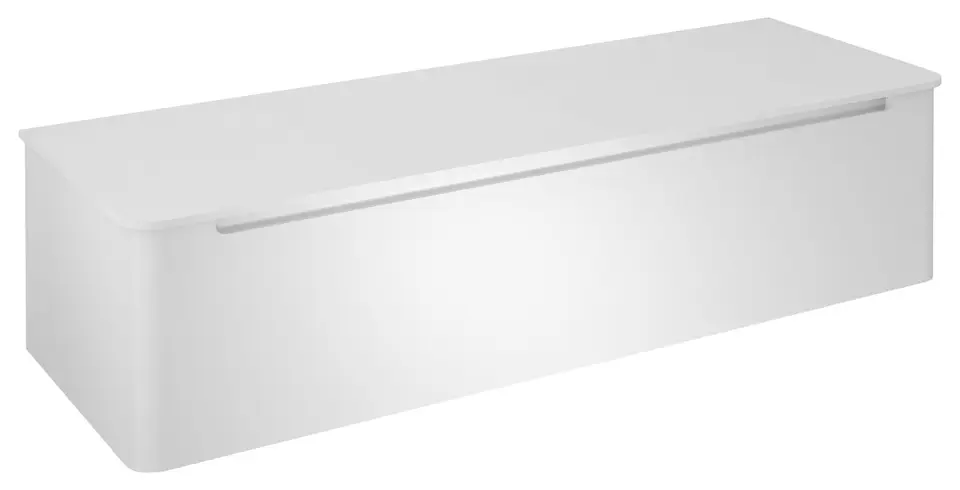Sapho Kerala - Ormarić za umivaonik 140x48x35 cm, 1 ladica, bijeli KR140-3030