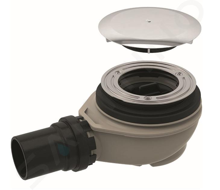 Geberit - Sprchová odpadová súprava d90, s krytom odpadového ventilu, chróm 150.551.21.1ROZ1