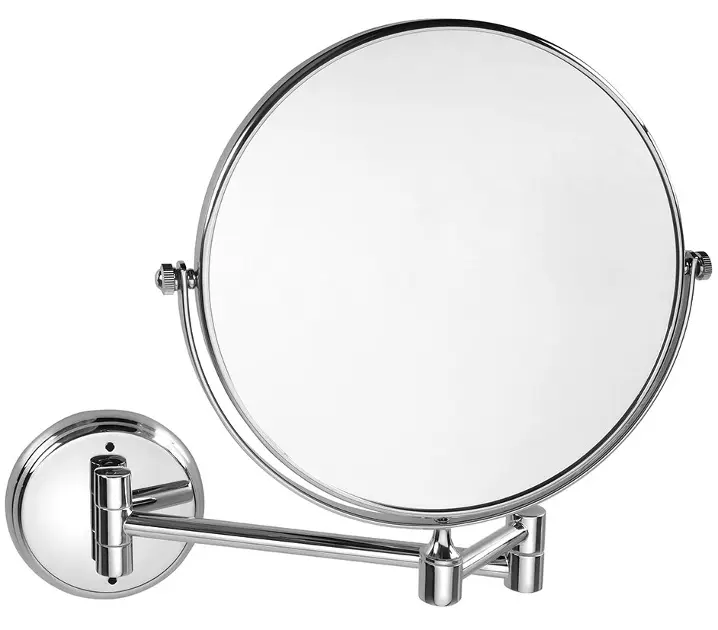 Levně Sapho X-Round - Kosmetické nástěnné zrcátko E, chrom XR010