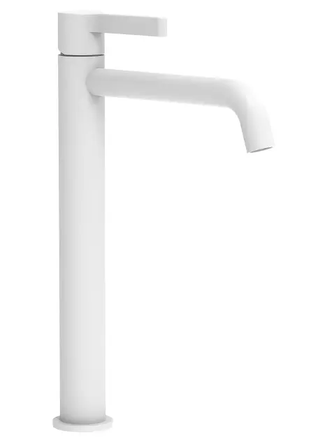 Levně Sapho Iconic - Umyvadlová baterie, matná bílá AF006W