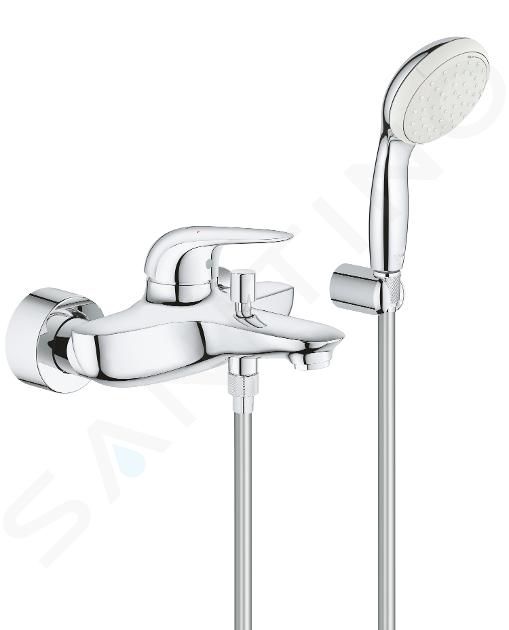 Grohe - Páková vanová baterie s příslušenstvím, chrom 2372930AIIJ1