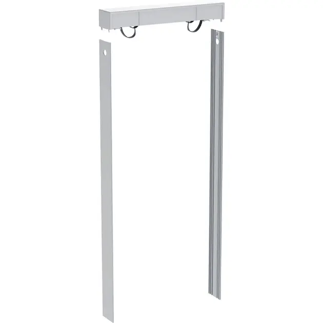 Levně Geberit - Představbová sada pro Monolith Plus, kartáčovaný hliník 131.196.00.2ROZ3