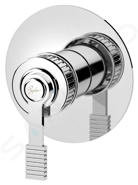 Sapho Versi - Mitigeur de douche encastré, avec corps d’encastrement, chrome RV041