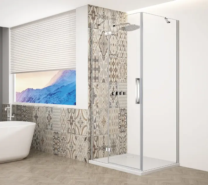 Levně Gelco Trinity - Sprchový kout 80x90 cm, levé, čiré sklo/chrom GT5690-80CL-CH