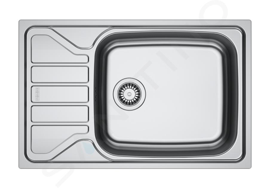 Franke Flash - Evier FLL 611-78 LB, 78x50 cm, inox 101.0712.175