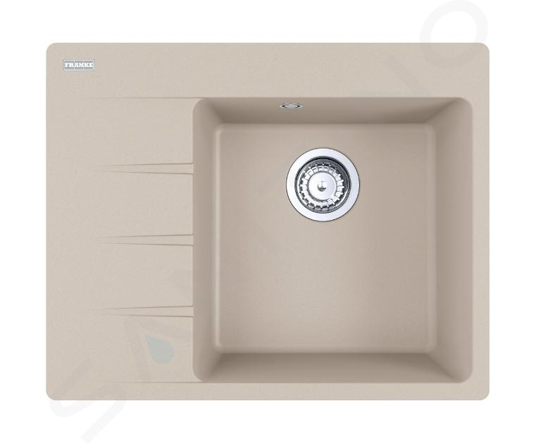 Franke Centro - Fragranitový drez CNG 611-62 TL/7, 62x50 cm, sahara 114.0637.163