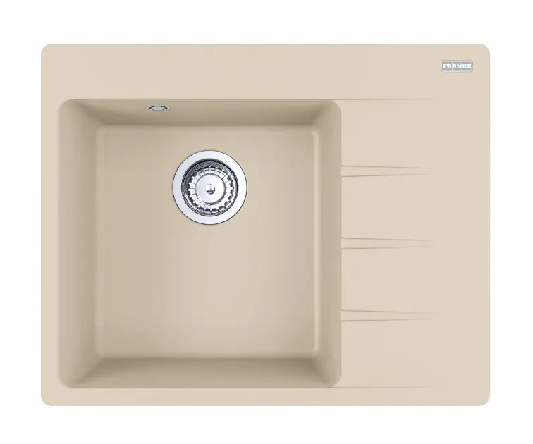 Franke Centro - Fragranitspüle CNG 611-62 TL/2, 62x50 cm, sand melange 114.0637.497
