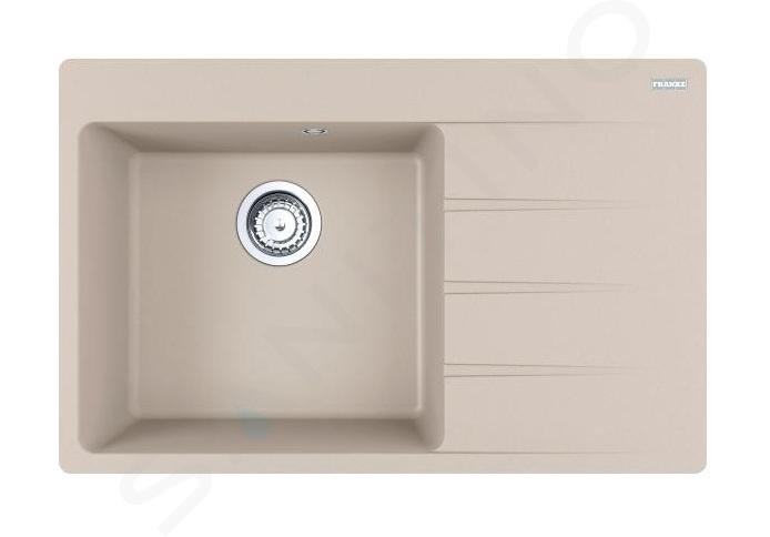 Franke Centro - Fragranitový drez CNG 611-78 TL/2, 78x50 cm, sahara 114.0637.511