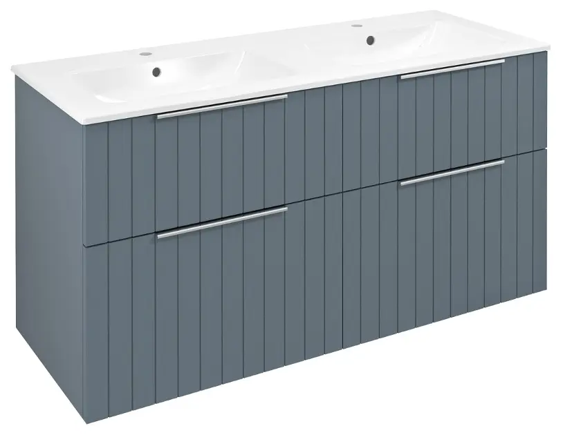 Levně Sapho Cirasa - Umyvadlová skříňka Strip 118x64x46 cm, 4x zásuvka, siena CR121-4242S-21