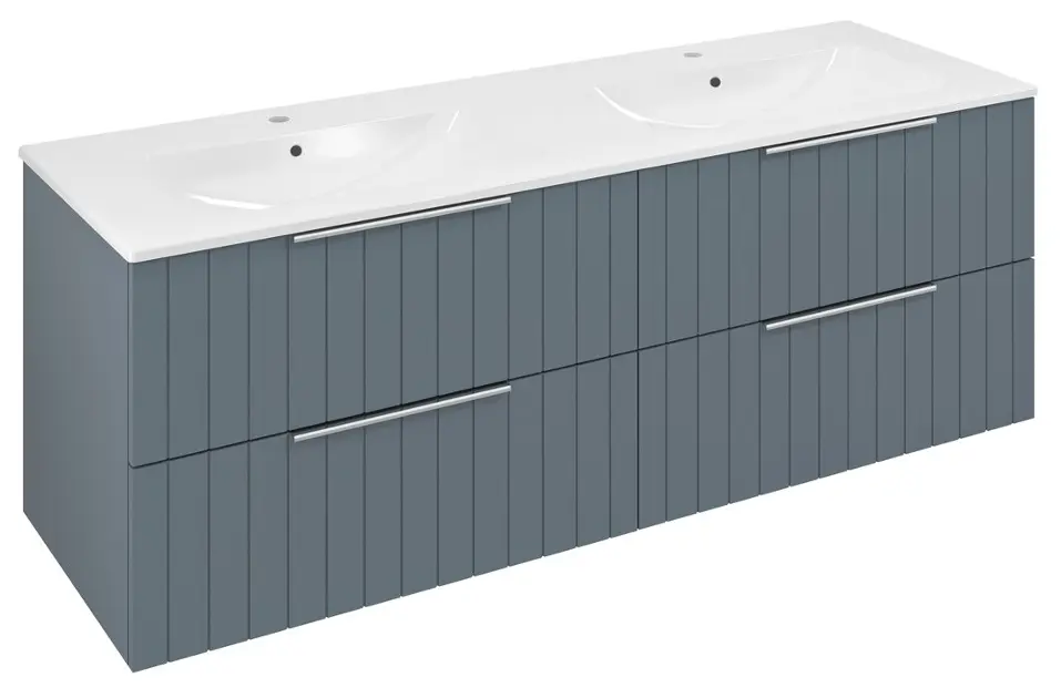 Levně Sapho Cirasa - Umyvadlová skříňka Strip 140x52x46 cm, 4x zásuvka, siena CR141-4242S-21