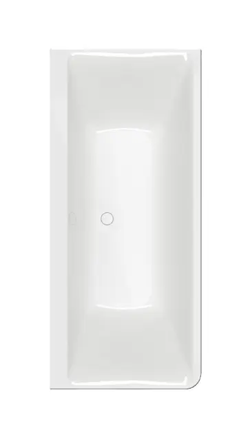 Villeroy & Boch Subway 3.0 - Vaňa 180x80 cm, pravá, Quaryl, Stone White UBQ180SBW9CR00V-RW