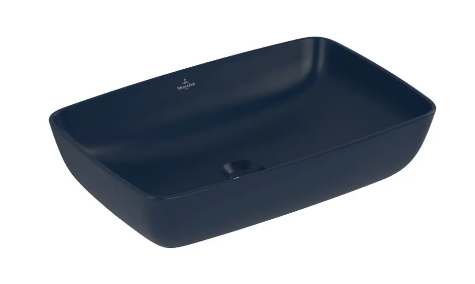 Villeroy & Boch Artis - Waschtisch für Aufsatzwaschtisch 58x39 cm, ohne Überlauf, ohne Armaturenbohrung, CeramicPlus, Nightfall 417258R6