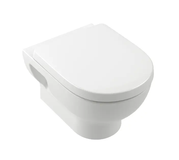 Levně Villeroy & Boch O.novo - Závěsné WC se sedátkem SoftClosing, TwistFlush, DirectFlush, alpská bílá 5C39CL01
