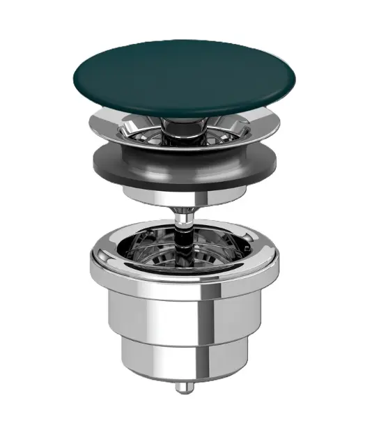 Levně Villeroy & Boch - Neuzavíratelná výpusť, CeramicPlus, Teal 680800TE
