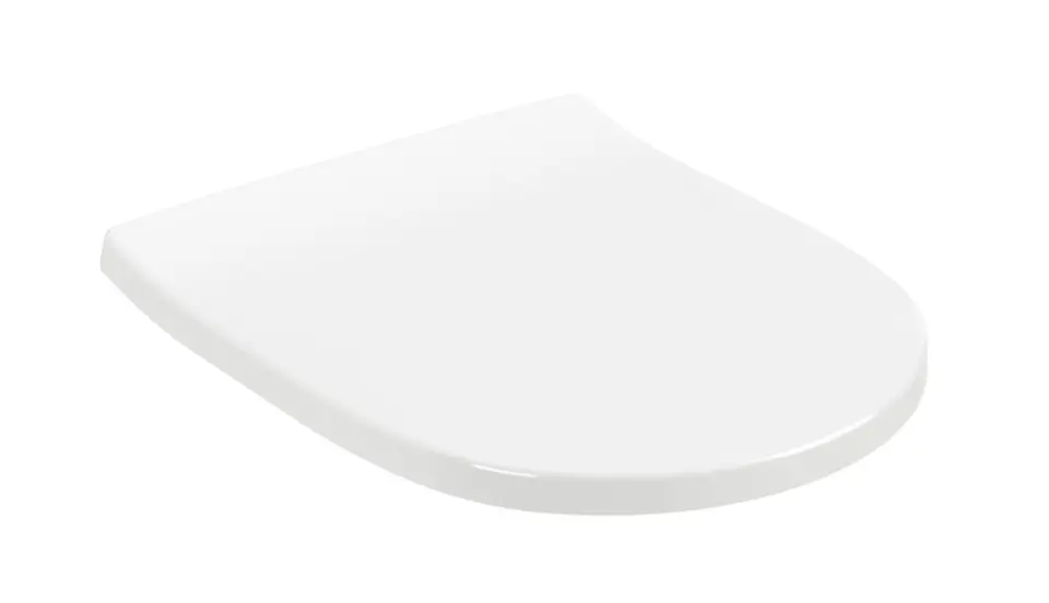 Levně Villeroy & Boch O.novo - WC sedátko, SoftClosing, QuickRelease, alpská bílá 8M82S101