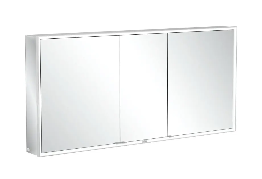 Villeroy & Boch My View - Tükrös szekrény LED világítással, 160x75x17 cm, alumínium A4551600