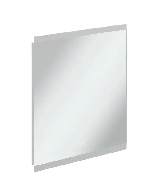 Levně Villeroy & Boch More to See Square - Zrcadlo s LED osvětlením, 60x70 cm, dotykový senzor A4756000
