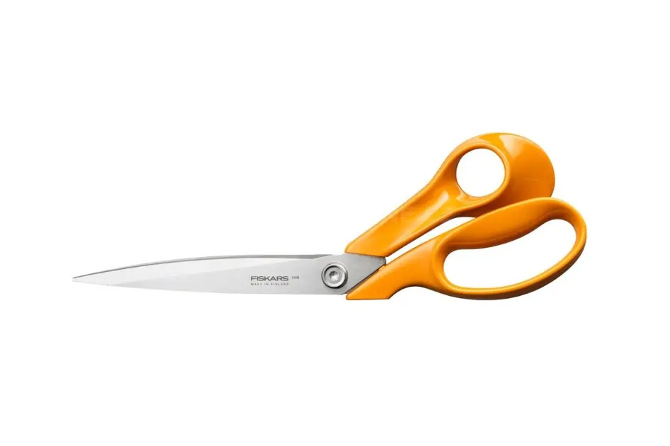 FISKARS - Nůžky krejčovské, pro praváky, délka 27 cm, oranžová 1075056