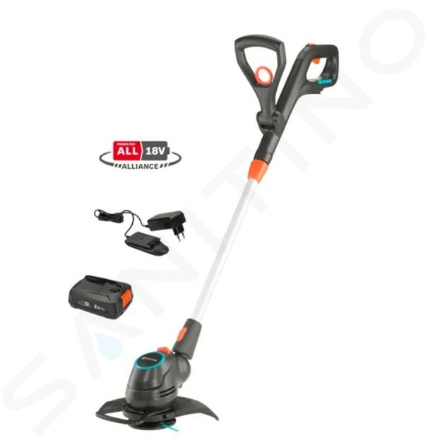 Gardena - 18V AKU vyžínač ComfortCut Li-18/23, záběr 23 cm, 1x aku Li-Ion 2,5 Ah, nabíječka 14701-20