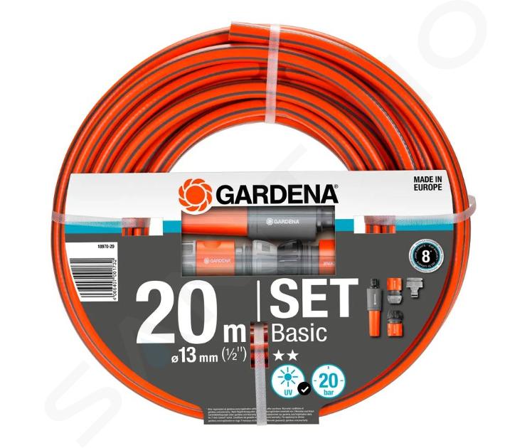 Gardena - Záhradná hadica Basic 13 mm, s príslušenstvom, 20 m 18970-29