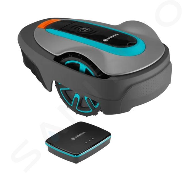 Gardena SILENO - Robot tondeuse Smart SILENO city 400, station de charge 19605-72