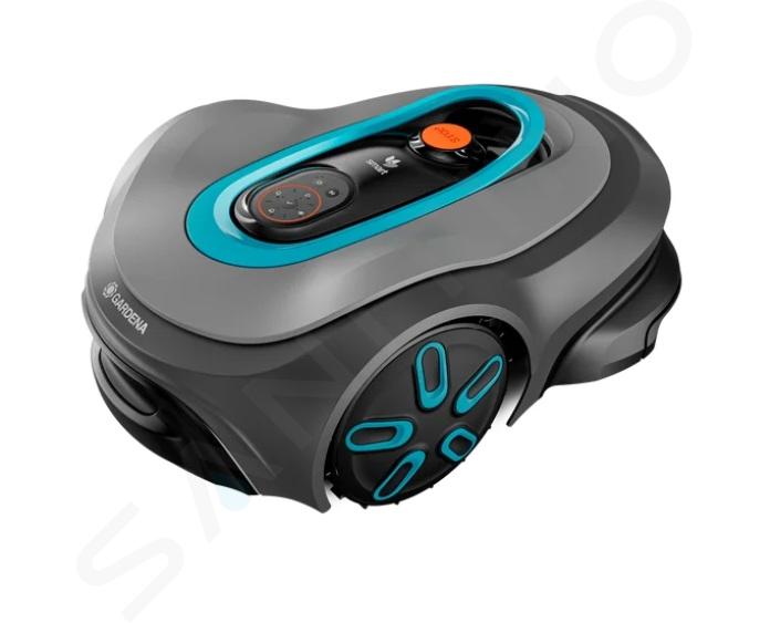 Gardena SILENO - Robot tondeuse Smart SILENO max 1200, station de charge 19902-32