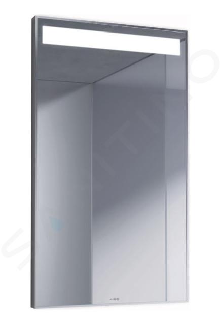 Kludi Luma - Specchio con illuminazione e riscaldamento a LED, 40x68 cm, sensore tattile 17SP0400