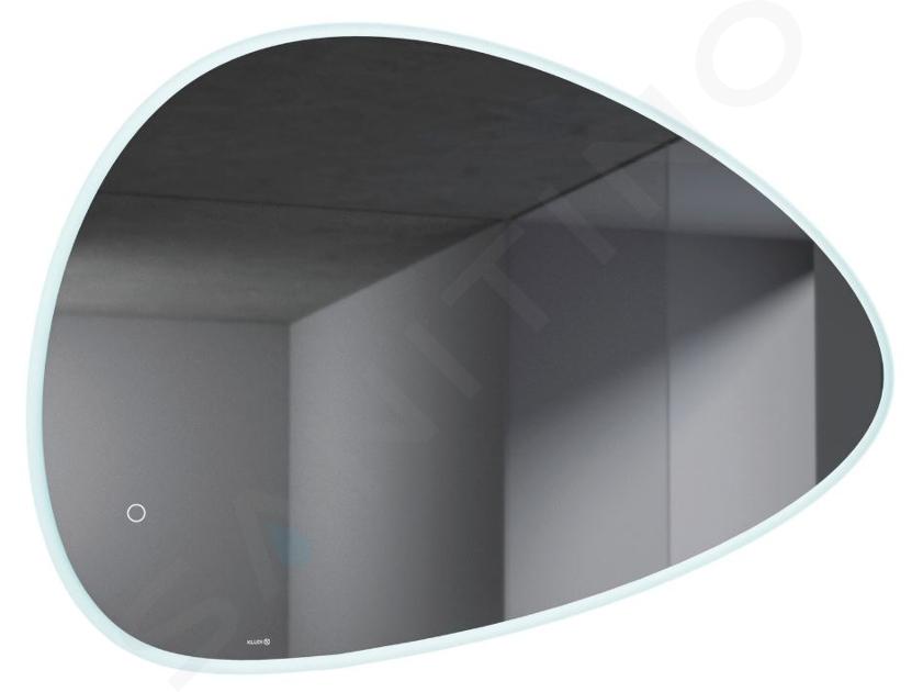 Kludi Luma - Specchio con illuminazione e riscaldamento a LED, 100x69 cm, sensore tattile 17SP0900