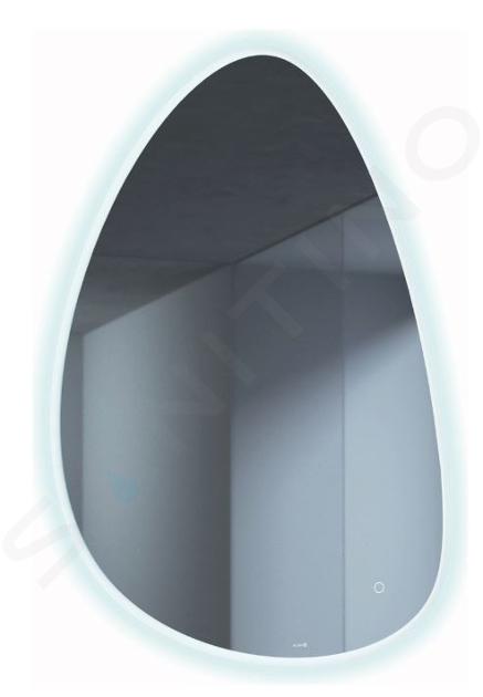 Kludi Luma - Specchio con illuminazione e riscaldamento a LED, 69x100 cm, sensore tattile 17SP0910