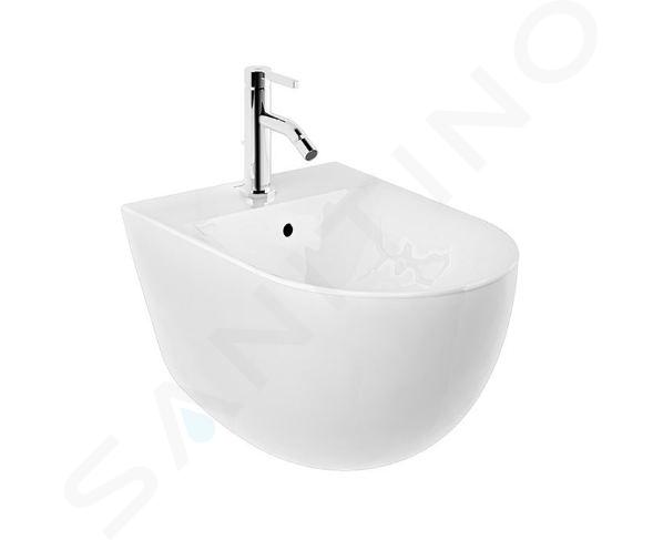 Kludi Resa D - Závěsný bidet, otvor pro baterii, lesklá bílá 24BIW0143