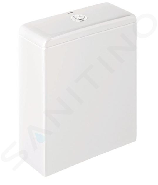 Kludi Resa C - Splachovacia nádržka, DualFlush, spodný prívod vody, lesklá biela 28WCT43