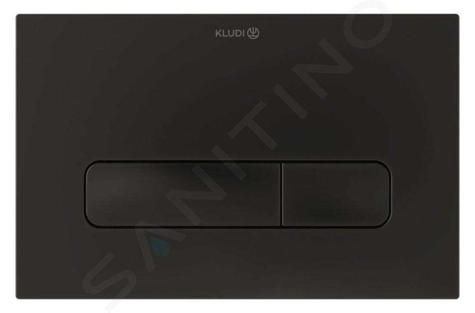 Kludi Unifix - Ovládání splachování, matná černá 30PP0139