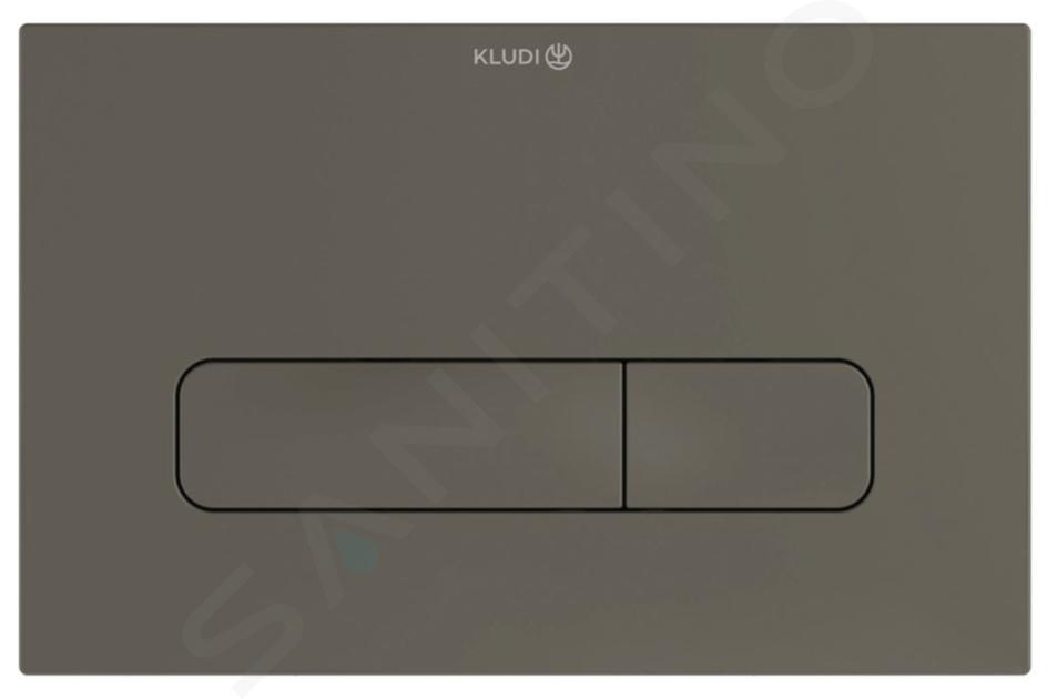 Kludi Unifix - Ovládání splachování, matná šedá 30PP01O1