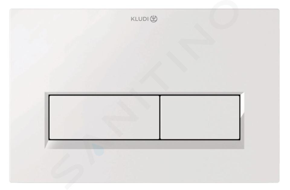 Kludi Unifix - Ovládání splachování, lesklá bílá 32PP0143