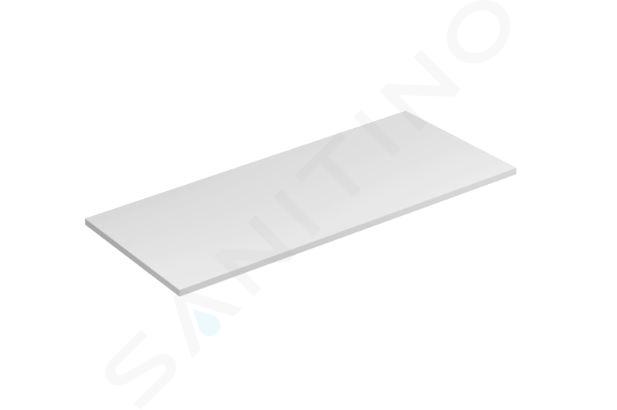 Kludi Icos - Doska pod umývadlo 120x50 cm, matná biela 50T12053