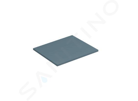Kludi Icos - Comptoir pour lavabo 60x60 cm, pétrole mat 50T60O3