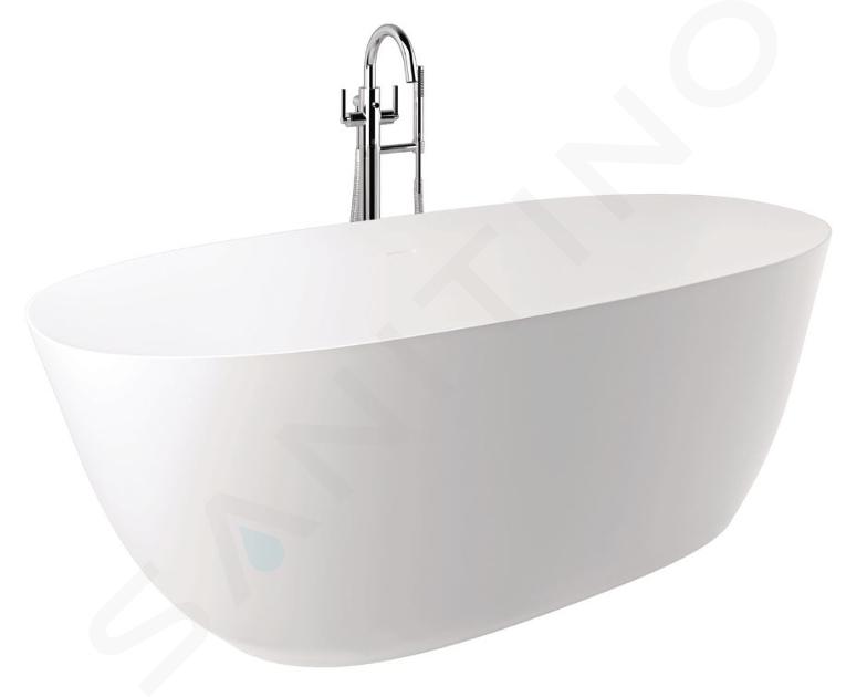 Kludi Resa - Voľne stojaca vaňa, 170x75 cm, matná biela 51BF0253